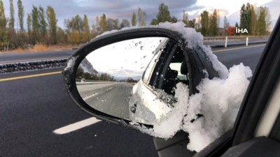karayollari -  Bayburt ve Erzincan’ın yüksek kesimleri beyaza büründü  Videosu