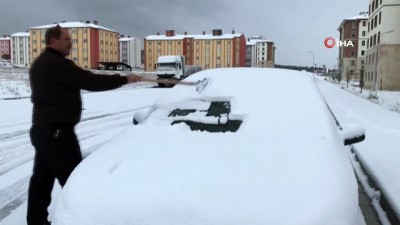  Sarıkamış beyaz örtü ile kaplandı 
