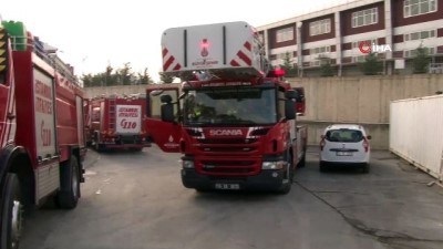  Tuzla'da korkutan fabrika yangını 