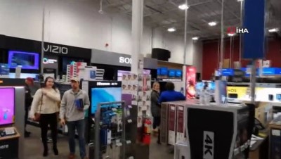 elektronik esya -  - ABD’de Cuma çılgınlığı başladı
- Alışveriş merkezlerinde yoğunluk yaşandı  Videosu