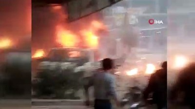 hastane -  - Afrin'de bombalı saldırı: 4 yaralı  Videosu