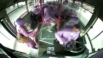 hastane -  Halk otobüsü şoförü nefes alamayan bebeği hastaneye böyle ulaştırdı  Videosu