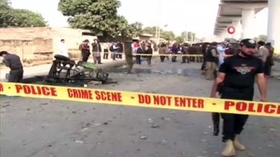 hastane -  - Pakistan'da çekçekli patlama: 7 yaralı  Videosu