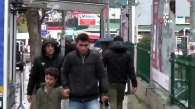 siddetli firtina -  Şiddetli yağış ve fırtına İstanbul'u etkisi altına aldı  Videosu