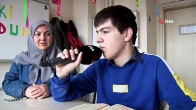 otizm -  Otizmli Ozan hem hafız hem de 7 dil biliyor  Videosu