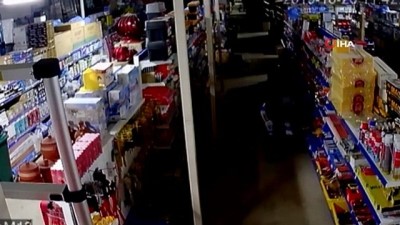  8 işyerini soyan hırsızın soygun anı kameralara yansıdı