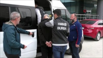  Bursa’da uyuşturucu operasyonu: 26 gözaltı 