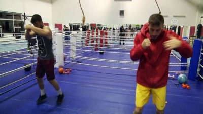 Erkek Milli Boks Takımı'nın Kastamonu kampı sürüyor