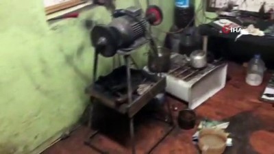  Kaçak silah ürettiler, Ankara Organize ekipleri patlattı 