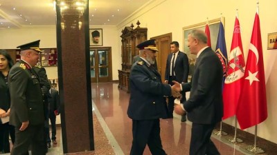 Bakan Akar, Katar Genelkurmay Başkanını kabul etti - ANKARA