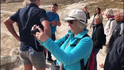 turist kafilesi -  Frigya, Avrupalı turistlerin gözdesi olmaya başladı  Videosu
