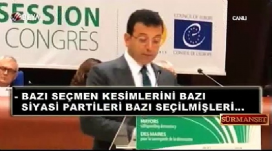 ferda yildirim - İmamoğlu Fransa'da CHP'nin sözcülüğünü yaptı Videosu
