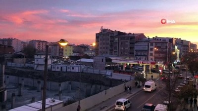 gokyuzu -  Kars’ta gökyüzü kızıla büründü  Videosu