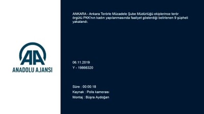 PKK'nın kadın yapılanmasına operasyon - ANKARA