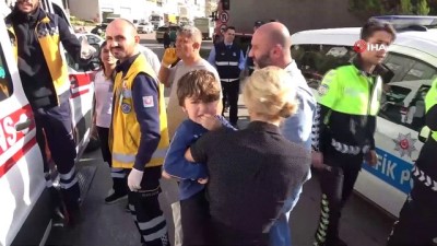 yolcu tasimaciligi -  1'i çocuk 10 kişinin yaralandığı kaza kamerada  Videosu