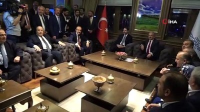  Bakan Albayrak, Ordu Büyükşehir Belediye Başkanı Güler’i ziyaret etti