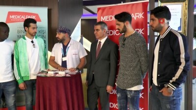 organ bagisi haftasi - Gaziantep FK futbolcuları Medikal Park’ta organ bağışı yaptı  Videosu