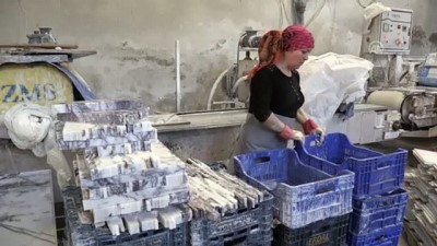 girisimcilik - Kadın girişimci işlediği ham mermeri Avrupa ve Amerika'ya ihraç ediyor - BALIKESİR  Videosu