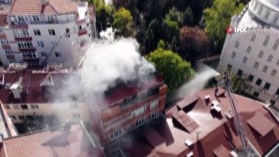 cati kati -  Küçükçekmece’de bir binada çıkan yangın paniğe neden oldu  Videosu