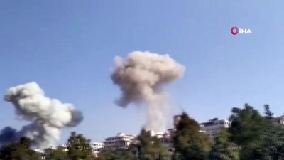 rejim -  - Esad rejiminden İdlib'e hava saldırısı: 3 ölü Videosu