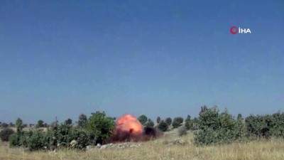 teroristler -  Mardin’de 18 kilo gramlık eyp imha edildi Videosu