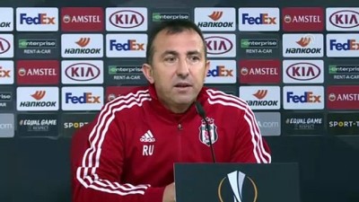 Sporting Braga - Beşiktaş maçının ardından - Beşiktaş Yardımcı Antrenörü Uçar - PORTEKİZ 