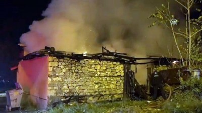 mustakil ev - Tek katlı ev yangında kullanılamaz hale geldi - BURSA  Videosu