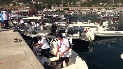 olta - Alanya'da olta balıkçılığı turnuvası başladı - ANTALYA Videosu