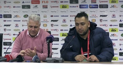 basin toplantisi - Gaziantep FK-Galatasaray maçının ardından - Marius Sumudica - GAZİANTEP Videosu