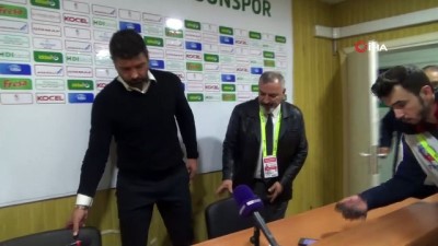 basin toplantisi - Giresunspor - Osmanlıspor maçının ardından Videosu