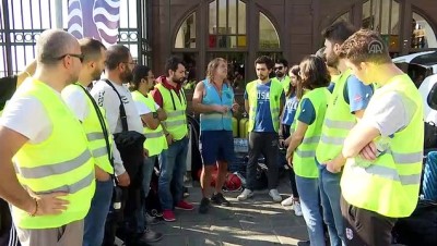 porselen tabak - Gönüllü dalgıçlar Ortaköy sahilinde su altı temizliği yaptı - İSTANBUL Videosu