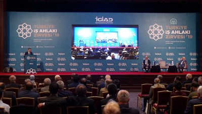 kamu denetciligi - 'Türkiye İş Ahlakı Zirvesi 2019' - Kamu Başdenetçisi Malkoç - İSTANBUL Videosu