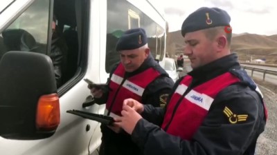 can guvenligi -  Erzurum’da kış lastiği uygulaması  Videosu