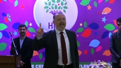 il kongresi -  HDP'li Temelli, terörist başı Öcalan için 'sayın' ifadesini kullandı  Videosu