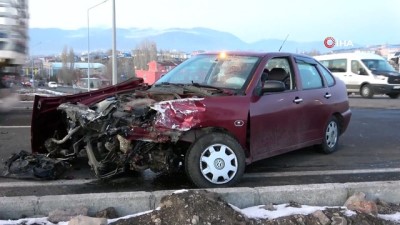  Ardahan'da trafik kazası: 4 yaralı
