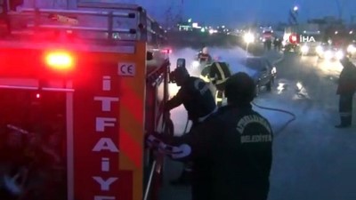 otomobil yangini -  Afyonkarahisar'da otomobil yangını Videosu