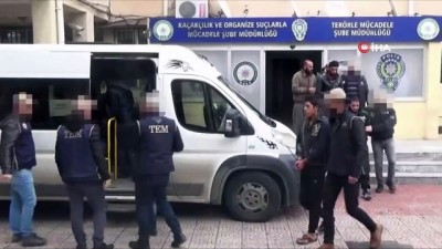  Barış Pınarı Harekatı esnasında yakalanan 8 terörist tutuklandı