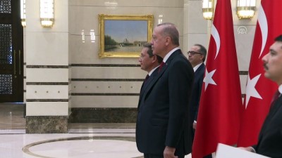 Belarus Büyükelçisi Rybak, Erdoğan'a güven mektubu sundu - ANKARA 