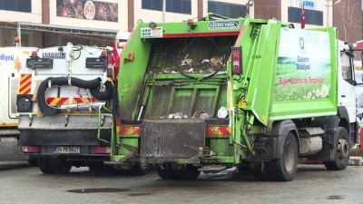 is birakma - Gaziemir ilçesinde çöp toplama şirketi iş bıraktı - İZMİR Videosu