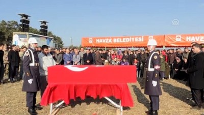 İdil'de şehit olan Uzman Çavuş Kemal Sayar son yolculuğuna uğurlandı - SAMSUN 