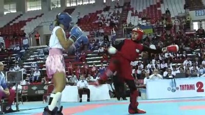 dunya sampiyonasi - Kick boksta tüm branşlarda tek Avrupa şampiyonası heyecanı - ANTALYA  Videosu