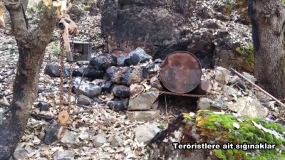 gesi - PKK’ya ait sığınak ve mağaralarda silah,mühimmat ve yaşam malzemesi ele geçirildi  Videosu