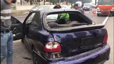  Alkollü sürücü durağa daldı: 3 ölü 