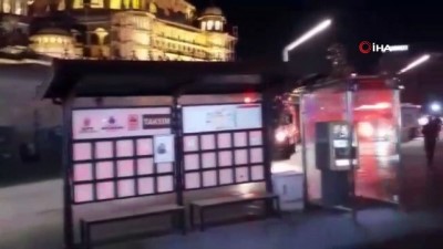 cami insaati -  Taksim Camii inşaatında yangın paniği  Videosu