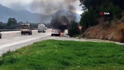 guvenli bolge -  Aracı alev alan gazeteci ölümden döndü Videosu