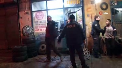 doner bicagi -  Başkent’te başından döner bıçağı ile yaralanan şahıs isyan etti  Videosu