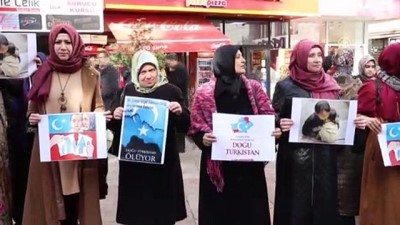 sivil toplum - Çin'in Doğu Türkistan politikaları protesto edildi - ISPARTA Videosu