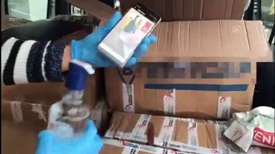 kacakcilik - Diyarbakır'da 2 bin 169 kaçak içki ele geçirildi  Videosu