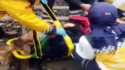 tren raylari -  Tren raylarında feci kaza: 1 ölü  Videosu