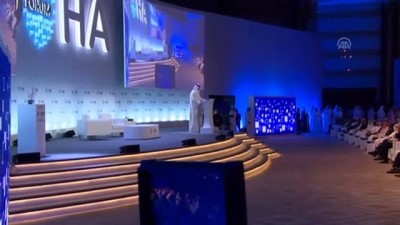 amed - 19. Doha Forumu başladı - Katar Emiri Şeyh Temim bin Hamed Al Sani (2) - DOHA  Videosu